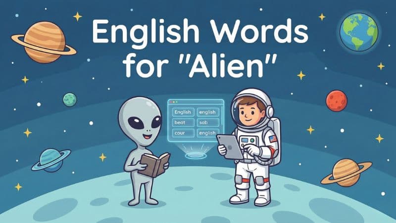 「宇宙人」は英語で?ネイティブが使い分ける3つの表現とニュアンス【異星人・地球外生命体】