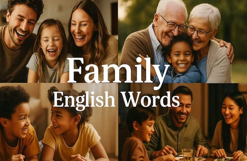 家族を表す英単語&フレーズ60選|family・親戚・結婚・ことわざで学ぶ英語表現