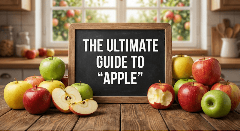 【完全版】「りんご」は英語でAppleだけじゃない!発音・複数形から「蜜入り」「丸かじり」まで徹底解説