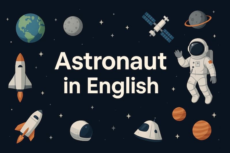 宇宙飛行士は英語で?意味・使い方・関連単語まとめ