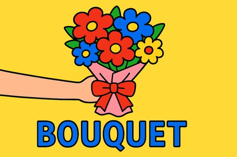 bouquet(ブーケ)の意味・発音は?「花束」以外の意味や意外な語源も