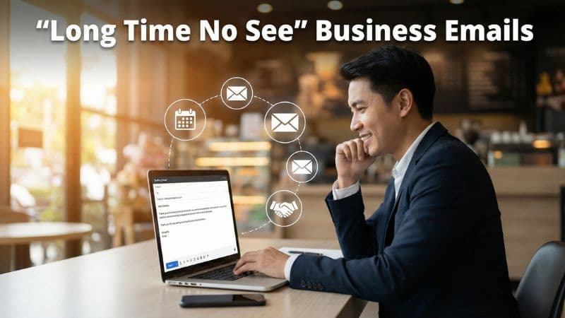英語メールで「お久しぶりです」を好印象に伝える!件名・書き出し・ビジネス例文集