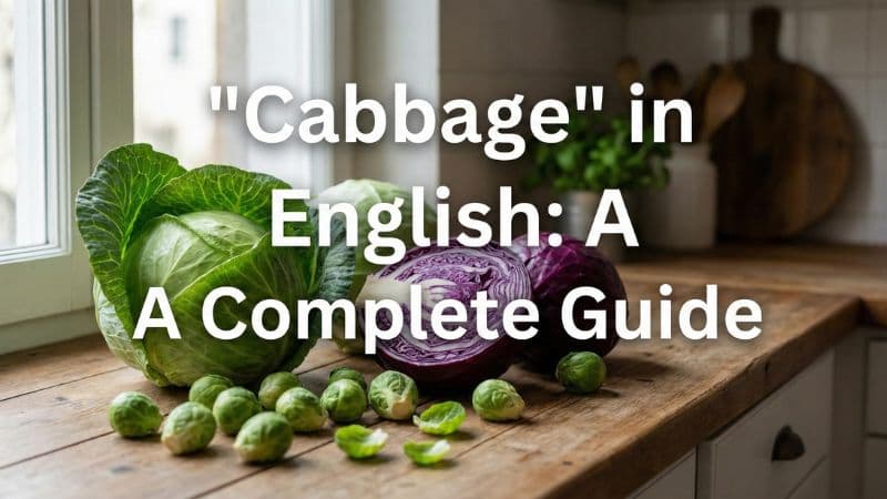 キャベツは英語で?数え方や発音、スラングまで