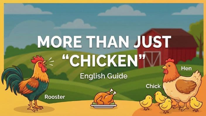 「にわとり」は英語で?基本表現から性別・鳴き声・鶏肉の呼び方まで