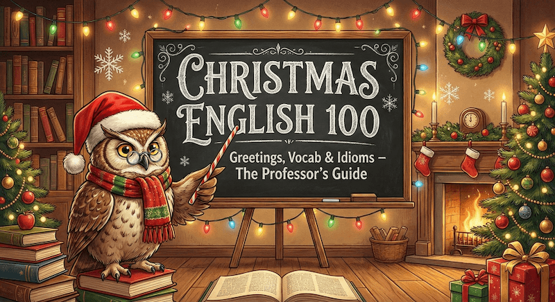 「クリスマス」関連の英語表現100選!挨拶・単語・イディオムを完全解説