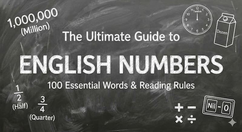 【保存版】英語の数字一覧|読み方・スペル・1兆までの単位を完全網羅
