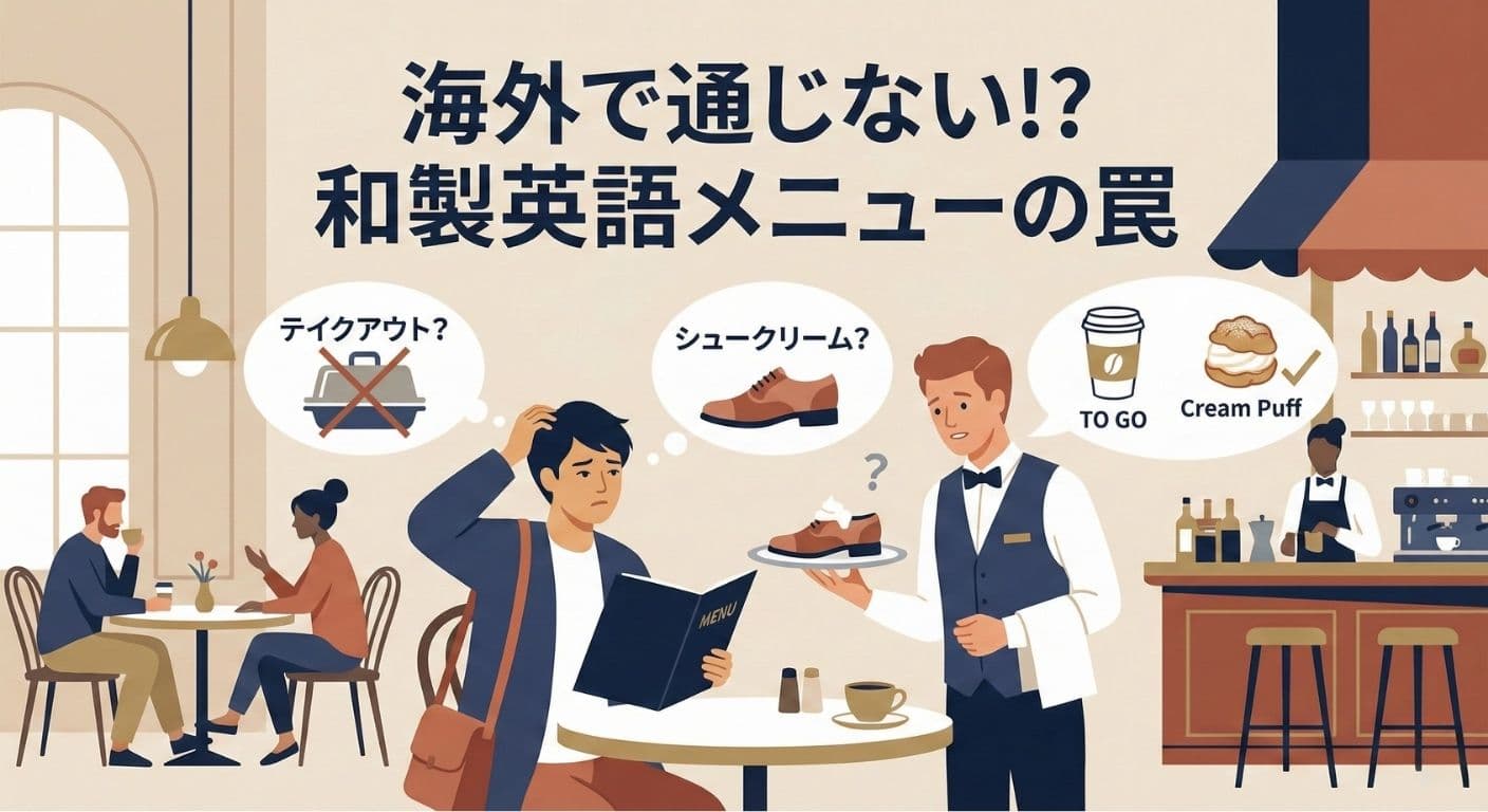 【食事編】レストランで恥をかかない食べ物の和製英語と正しい注文方法