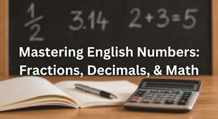 英語の分数・小数・計算式の読み方まとめ