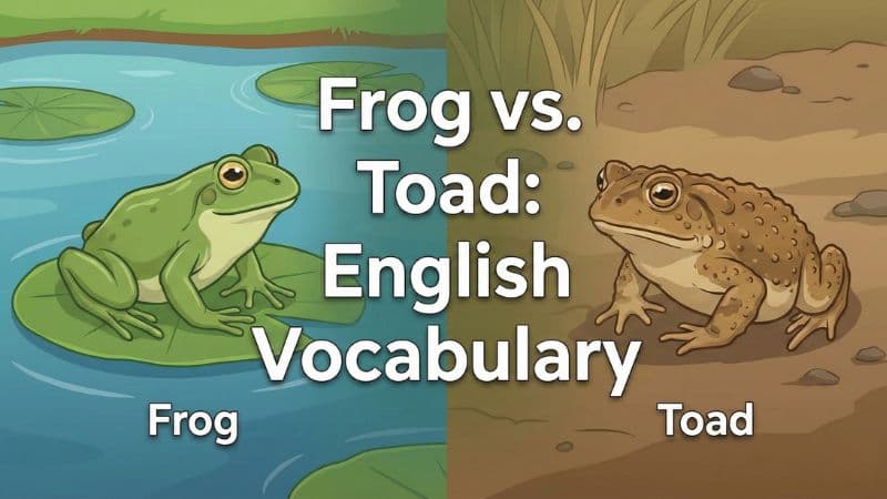 カエルは英語で?鳴き声、オタマジャクシまで徹底解説