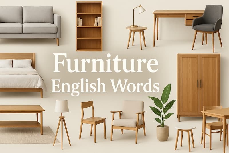家具の英語100選|部屋・デザイン・家電との違いまでまるごと解説
