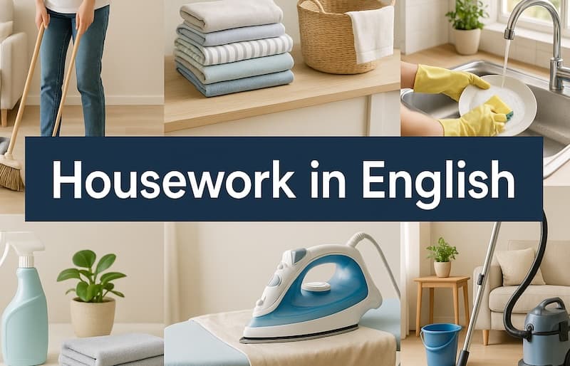 家事に関する英語まとめ|掃除・洗濯・料理・片づけまでわかる暮らしの英語