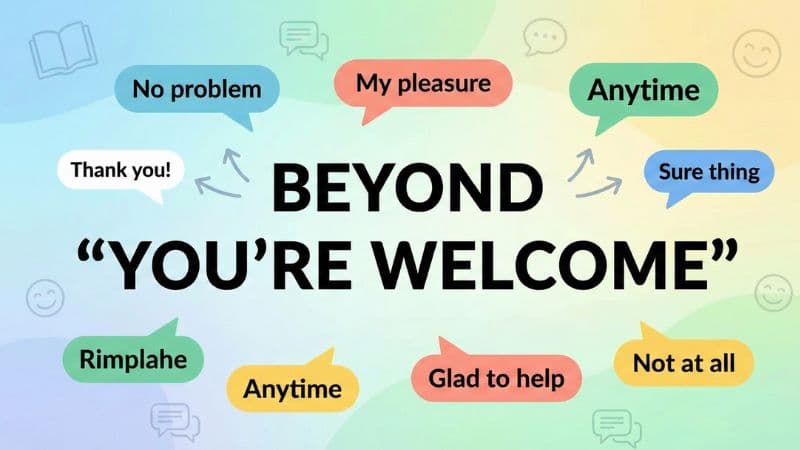 英語で「どういたしまして」ビジネスからスラングまでネイティブ表現集