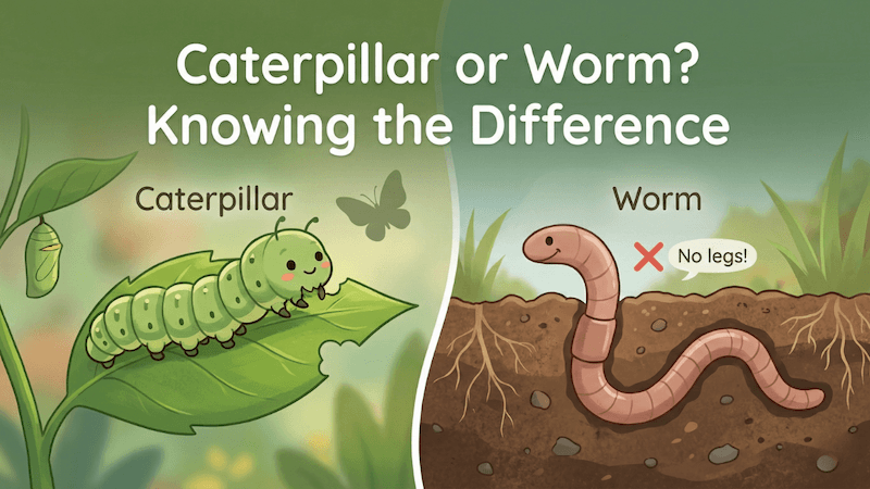 芋虫の英語表現まとめ|種類別の呼び分けから「さなぎ・繭」の関連用語