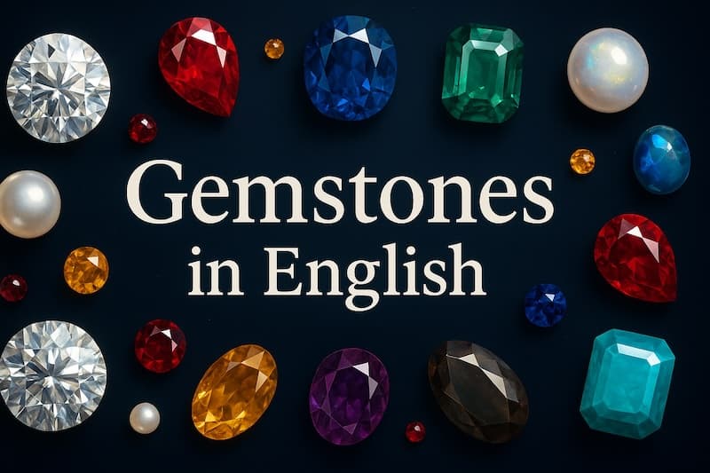 宝石の英語100選|ジュエリー・宝石名一覧&意味まとめ