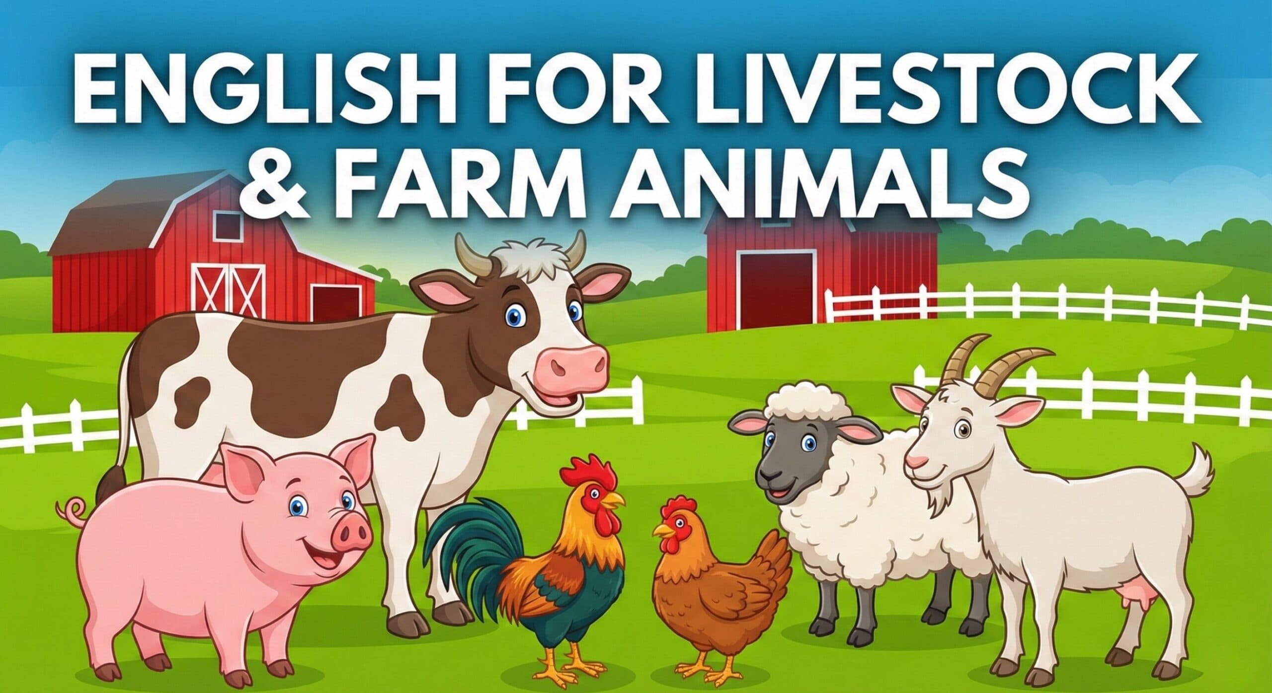 家畜の英単語100選!Livestock等の使い分けと動物別一覧
