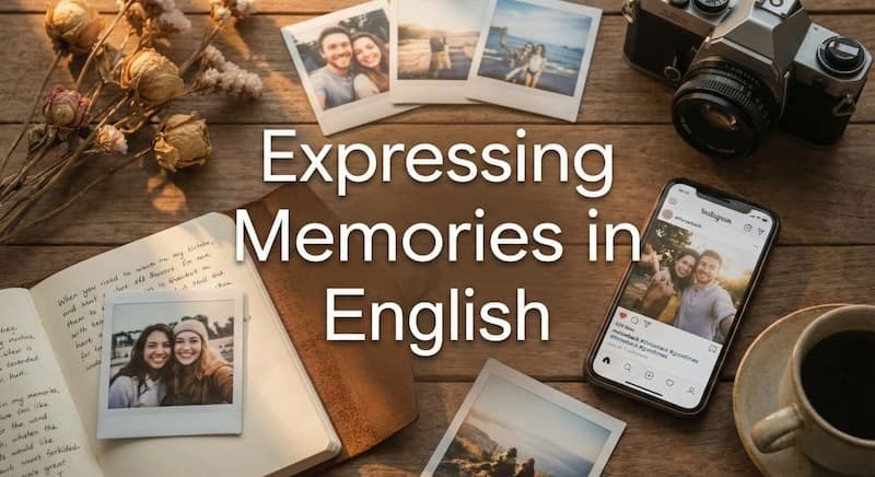 思い出は英語で?おしゃれな短文から感動フレーズまで完全網羅