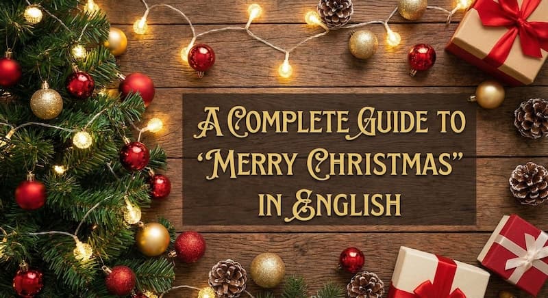 【メリークリスマス】は英語で何て言う?スペル・略語からお洒落なメッセージ例文まで徹底解説