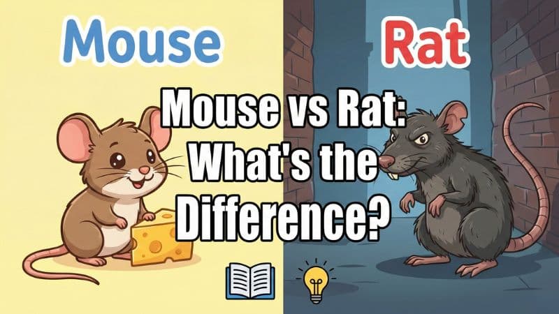 ねずみは英語で?違いや使い分け、複数形を徹底解説