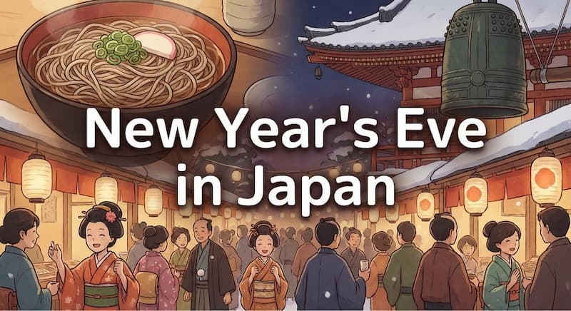 大晦日を英語で説明するには?「年越しそば」「除夜の鐘」の表現と年末の挨拶を徹底解説