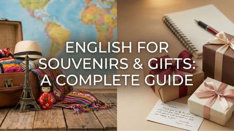 「お土産」は英語で?基本単語とシーン別の定番フレーズ集