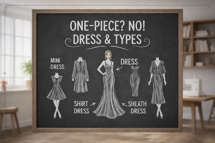 ワンピース」の英語表現と、海外通販で役立つ丈・種類の名前