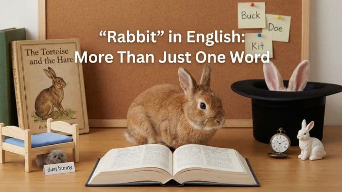 うさぎの英語完全マニュアル|種類・性別・鳴き声からことわざまで