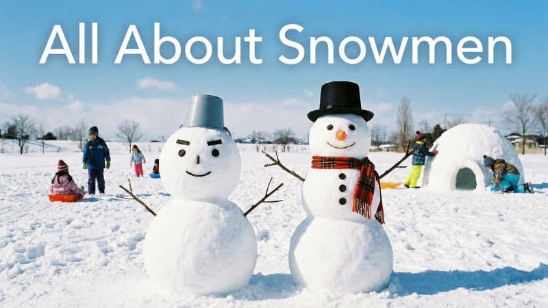 雪だるまは英語で?形の違いや関連用語まで徹底紹介