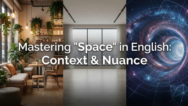 「空間」は英語で?物理的な広さ・雰囲気・次元などシーン別に紹介