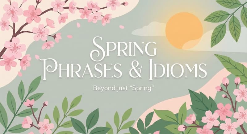 春は英語で?Springだけじゃない!春の訪れを伝えるおしゃれなフレーズとイディオム完全版