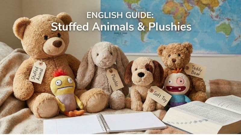 ぬいぐるみは英語で?3つの基本表現と動物別の呼び方