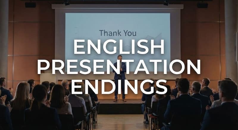 英語プレゼンの締めくくり!「ご清聴ありがとうございました」の正しい言い方