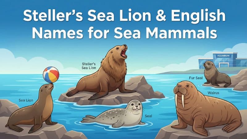 トドは英語で?アシカやアザラシとの違いも英語名で完璧に区別しよう