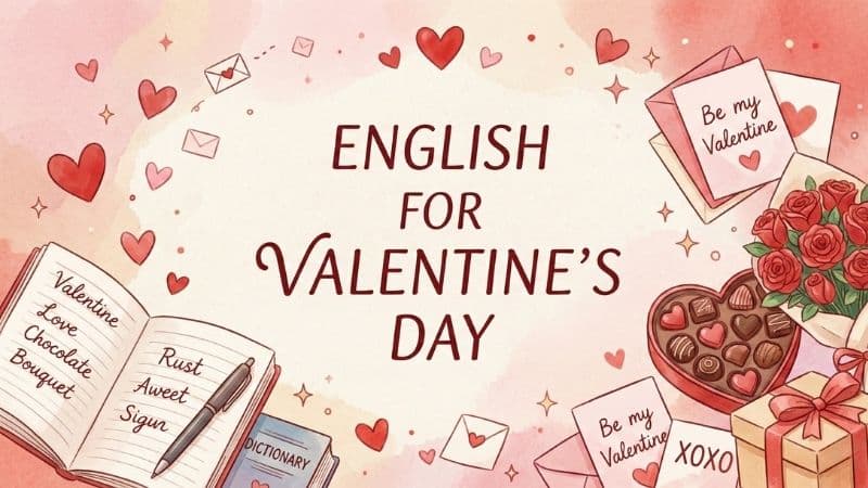バレンタインは英語で何て言う?スペル・略語からおしゃれなメッセージ例文まで完全網羅