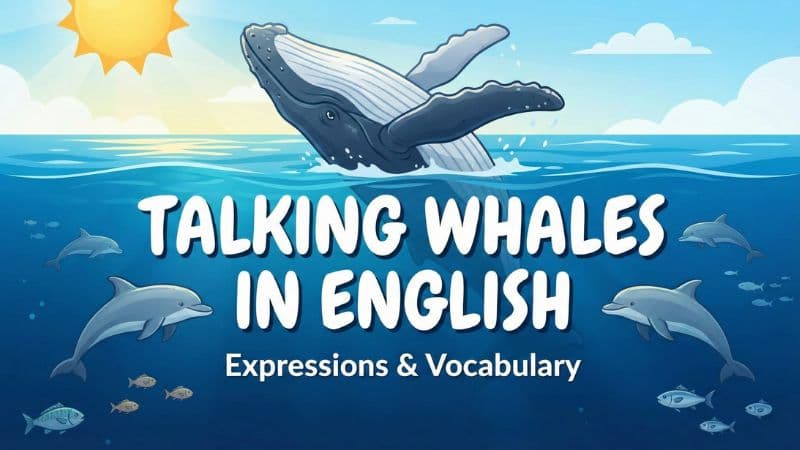 クジラは英語で?種類ごとの名前やイルカとの違い・イディオムまで