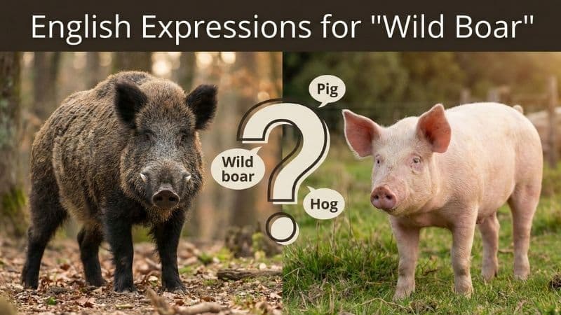 「いのしし」は英語で?基本表現から干支(亥年)の説明まで