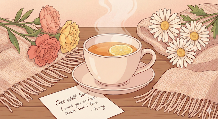 Cozy get well soon still life / æž©ãããã倧äºã«ãã®éç©ç»
