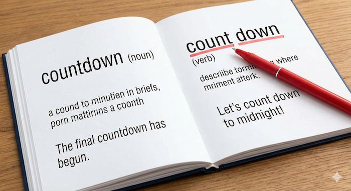 英語でのカウントダウンの表現 (English Countdown Expressions)