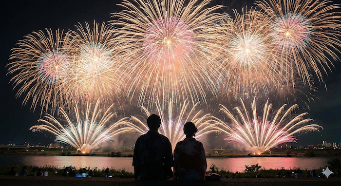 花火を見た時の気持ちを伝える英語 アイキャッチ