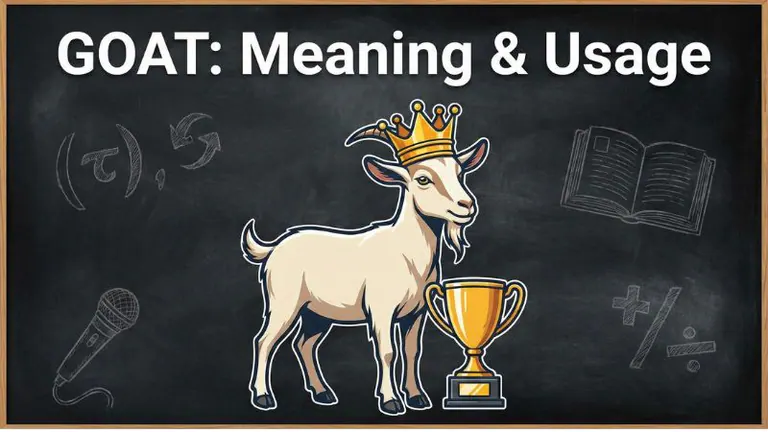 ヤギは英語で?スラングのG.O.A.T.や鳴き声も解説