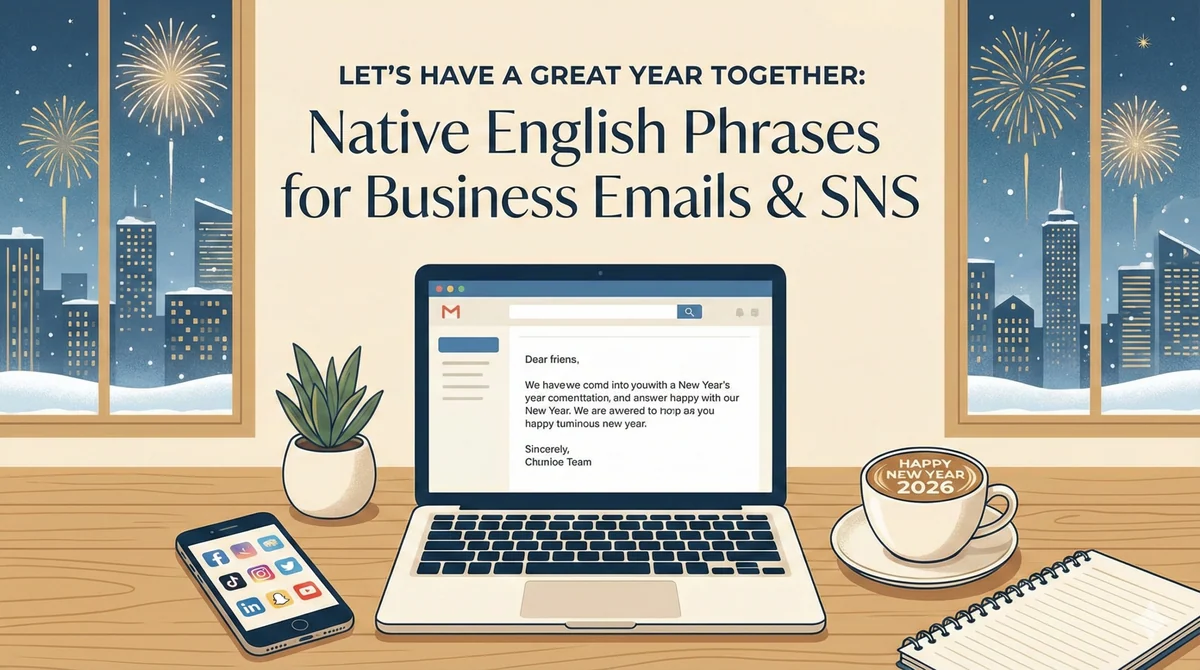 「今年もよろしくお願いします」は英語で何と言う?ビジネスメールやSNSで使えるネイティブ表現