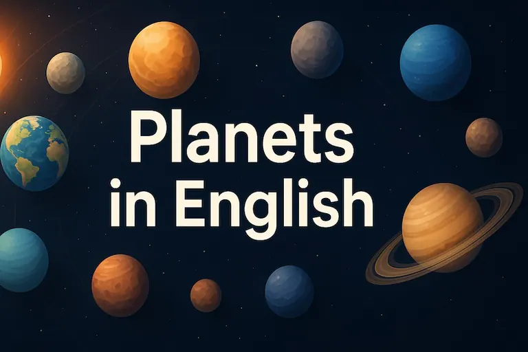 惑星の英語一覧|太陽系の名前・発音・意味・由来までやさしく解説