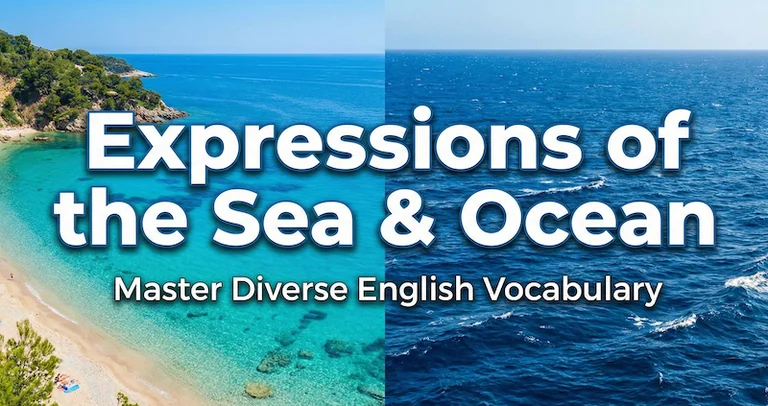 【海の英語100選】Sea・Oceanの違いやビーチ・生物まで完全網羅