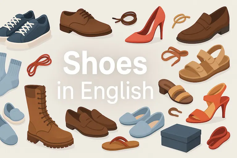 靴の英語100選|種類・名称・買い物フレーズまでまるごと解説