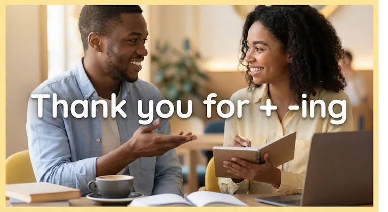「~してくれてありがとう」の英語表現15選!Thank you for ~ingの使い分け