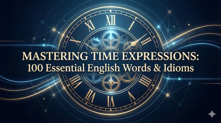 「時間」を表す英語表現100選!単語・前置詞からネイティブの熟語まで徹底解説