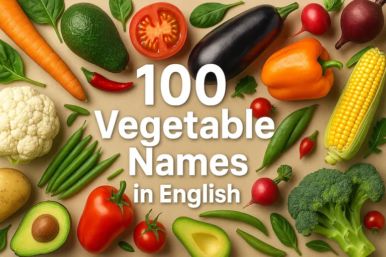 野菜の英語100選|種類・調理・文化・ことわざまで
