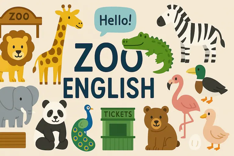 動物園の英語100選|動物の名前・会話・英語表現まとめ